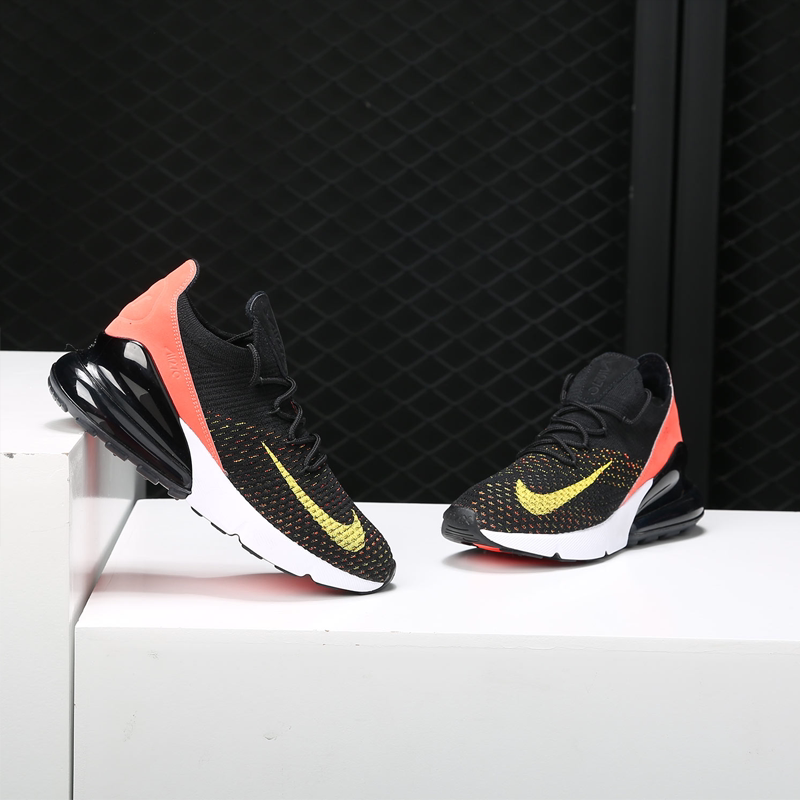 nike耐克正品2019新款airmax女子飞线编织跑步鞋