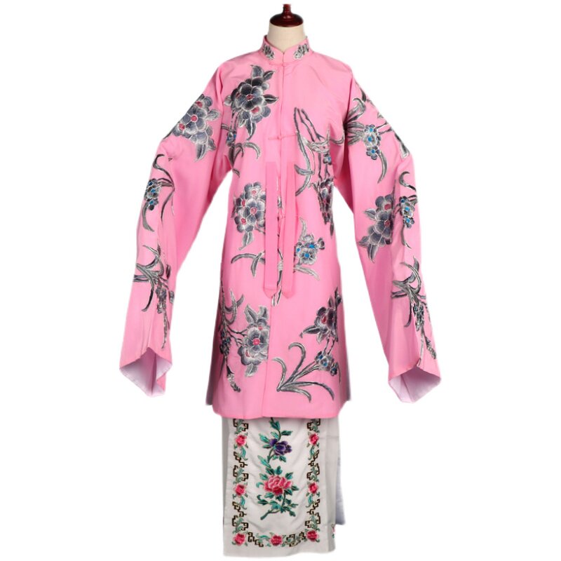 戏曲青衣春闺火丁披张披女褶子裙子京剧腰包民族服装