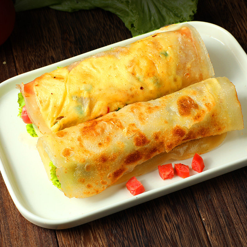 鸡蛋灌饼面饼皮饼胚家用半成品手抓饼家庭装包邮早