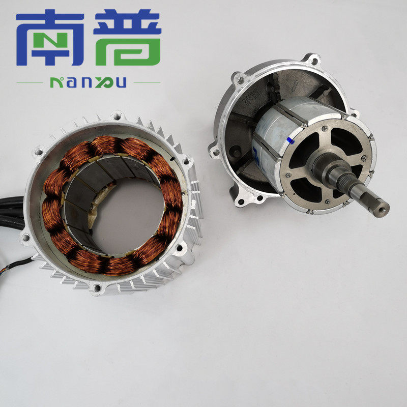 南普大功率电动四轮永磁直流无刷电动机新能源电机电机