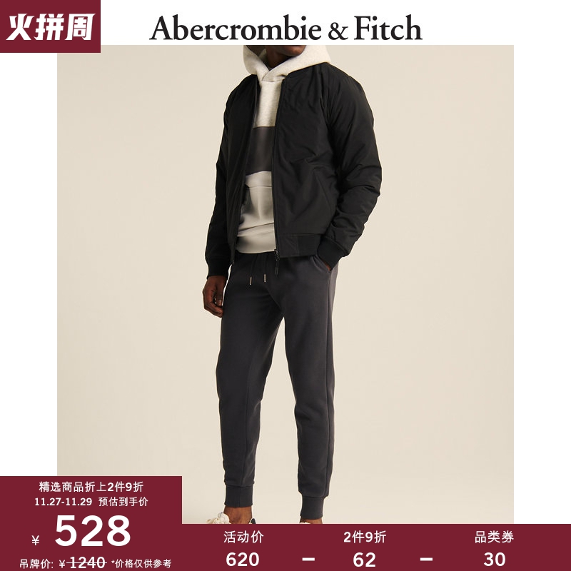 Abercrombie＆Fitch男装 旅行者正反两穿飞行员夹克 308130-1 AF