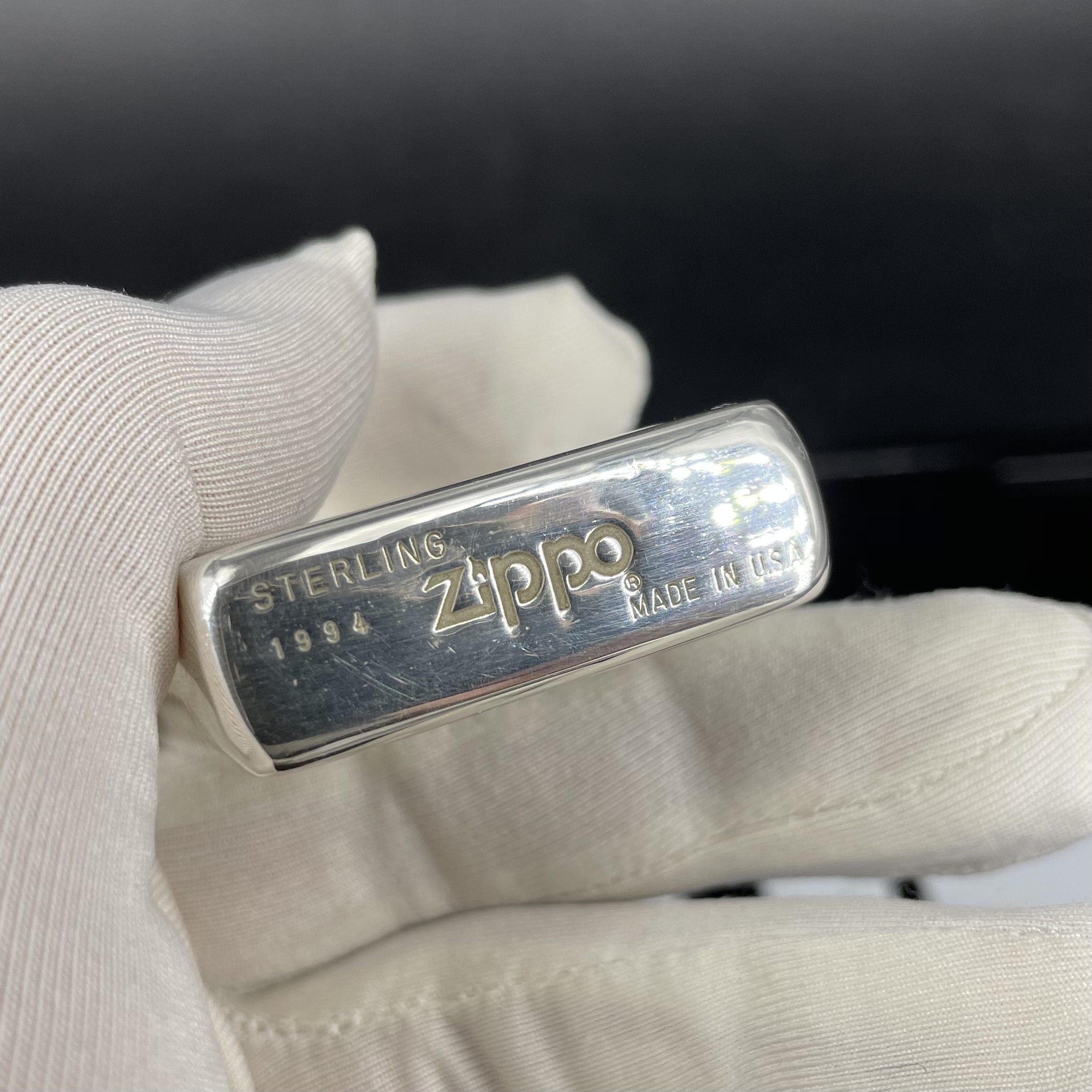 zippo防风打火机全新纯银1994年故事正品紫锋自营zippo