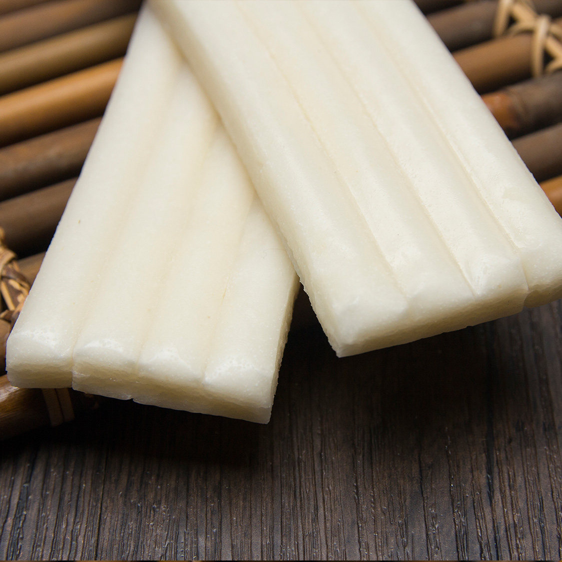 中华白年糕 韩式年糕 农家辣炒年糕 年糕条 火锅套餐年糕250g*4袋