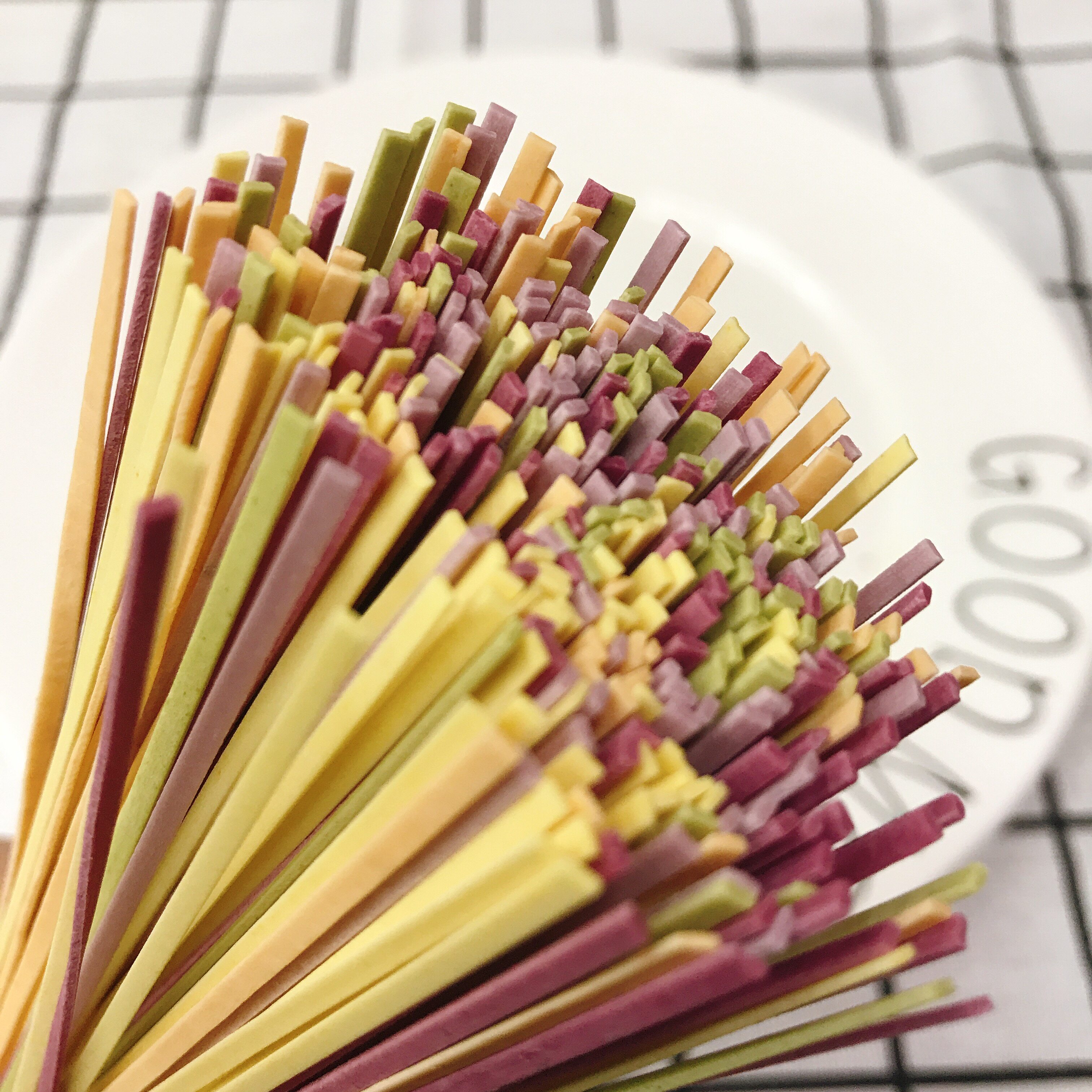 果蔬面条2mm宽混合口味婴幼婴幼儿儿童营养辅食面条