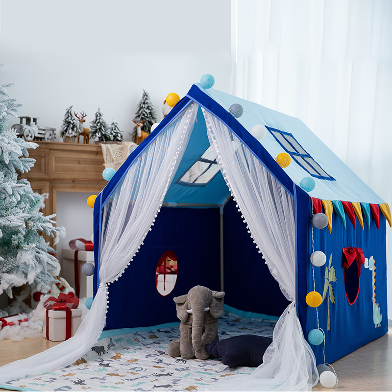 儿童帐篷室内公主女孩男孩家用地垫小房子宝宝儿童帐篷