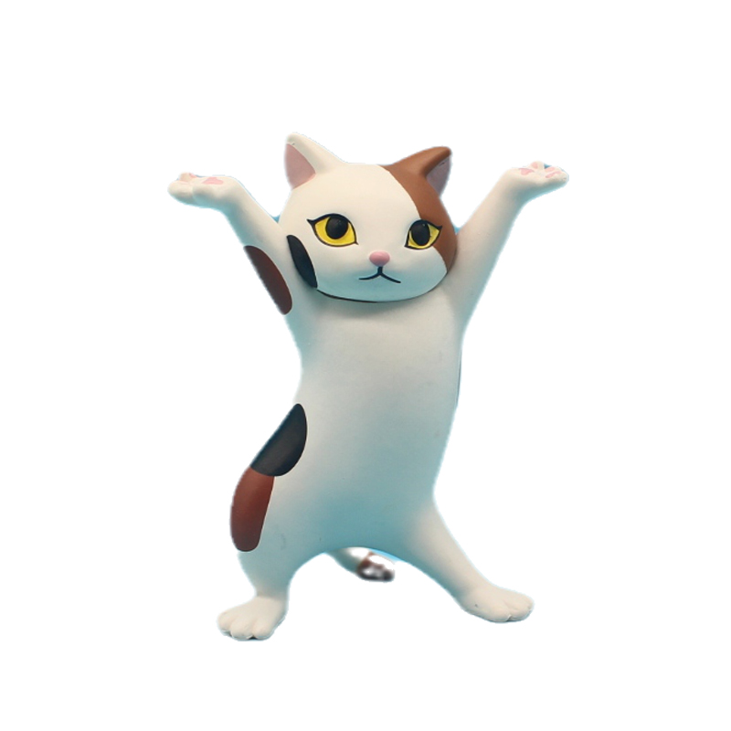 现货日本正版扭蛋万物皆可托举猫咪手办模型盒蛋