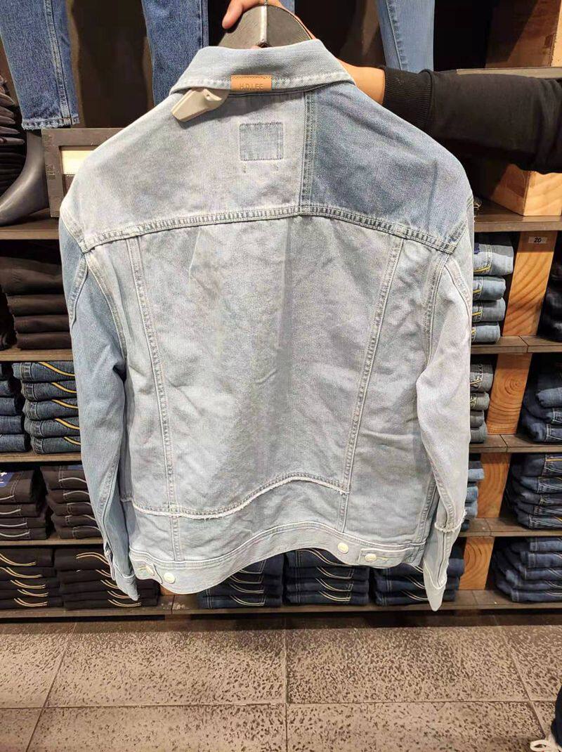 lee正品2022年春夏彭于晏同款男牛仔外套lmt0015703hh00fa00494夹克