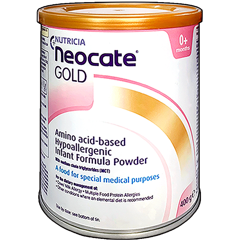 纽康特氨基酸neocate蛋白奶粉 过敏婴幼儿防腹泻特殊配方水解奶粉