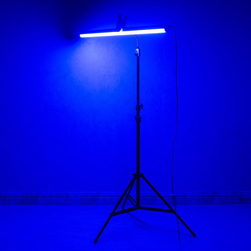 抖音直播间氛围舞台背景灯网红拍照补光七彩七彩蓝led灯管