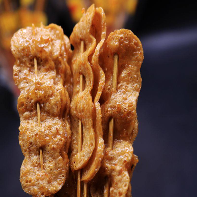 怀旧零食正宗泰国曼谷进口如意沙爹鱼串90g即食鱼零食