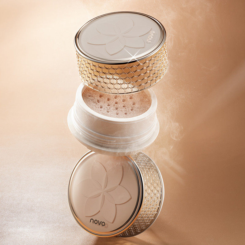 novo定妆粉散持久控油防水防汗不脱空气蜜粉蜜粉