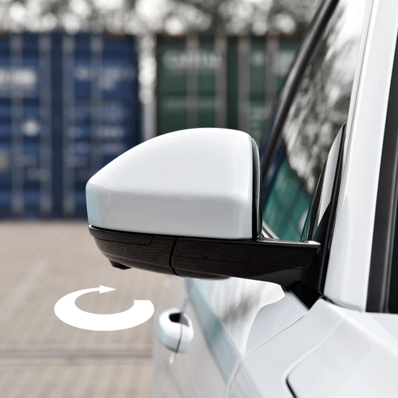 适用于捷豹xel电动折叠后视镜捷豹e-pace改装锁车自动折叠倒车镜