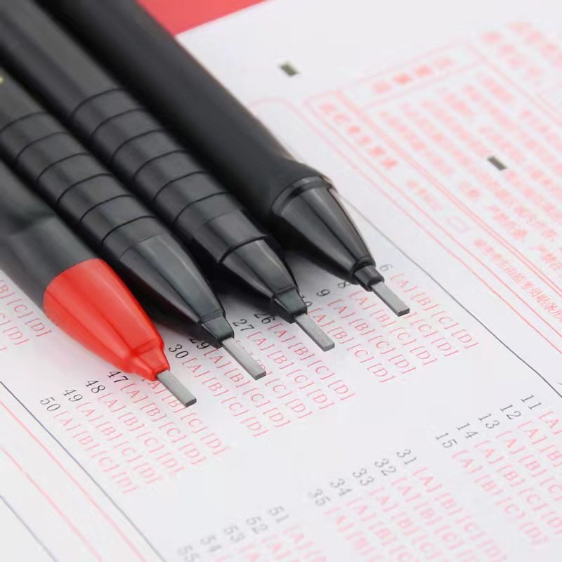 考试定制2b涂卡自动铅笔答题卡专用笔标准化铅笔