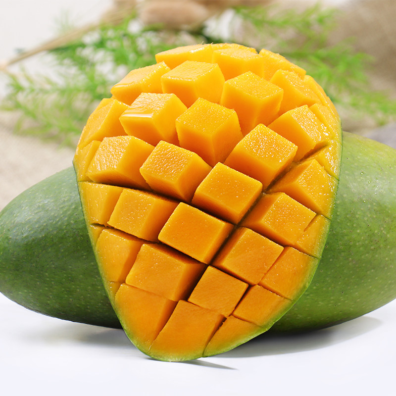 当季海南南大青芒新鲜10斤整箱应当水果特大芒果