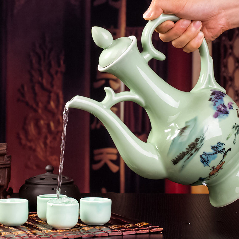 3斤纯粮食陶瓷壶礼品酒