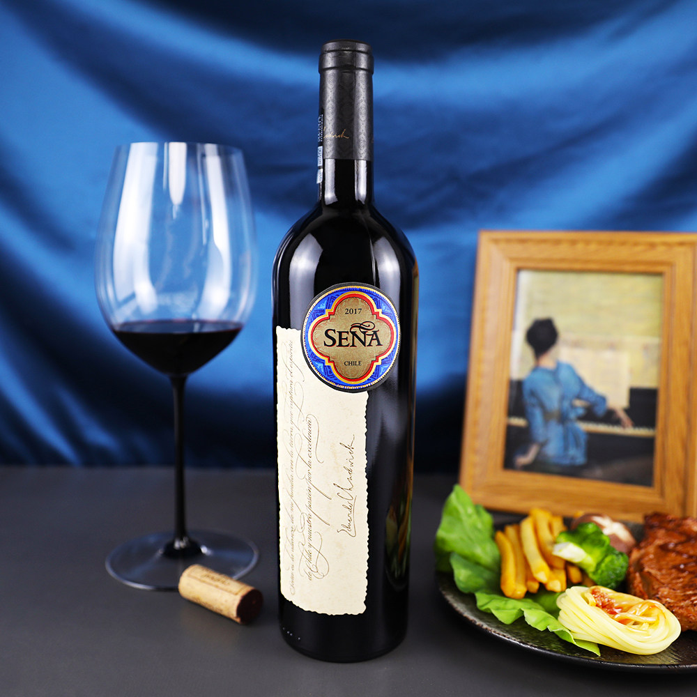 桑雅智利红酒进口原装正品名庄2017年伊拉苏赛妮葡萄酒