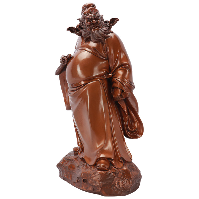 摆件铜匠紫铜钟馗纯铜铜像客厅家居家居装饰装饰品摆件