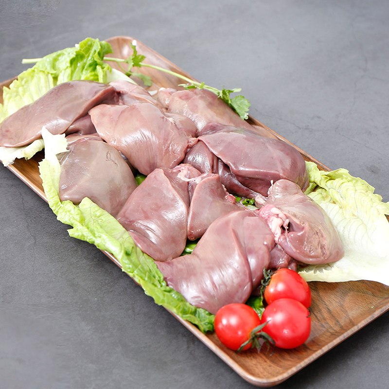 屋下鹅 新鲜冷冻鹅肝500g 大白鹅鹅肝农家散养鹅肉大鹅肥肝土鹅