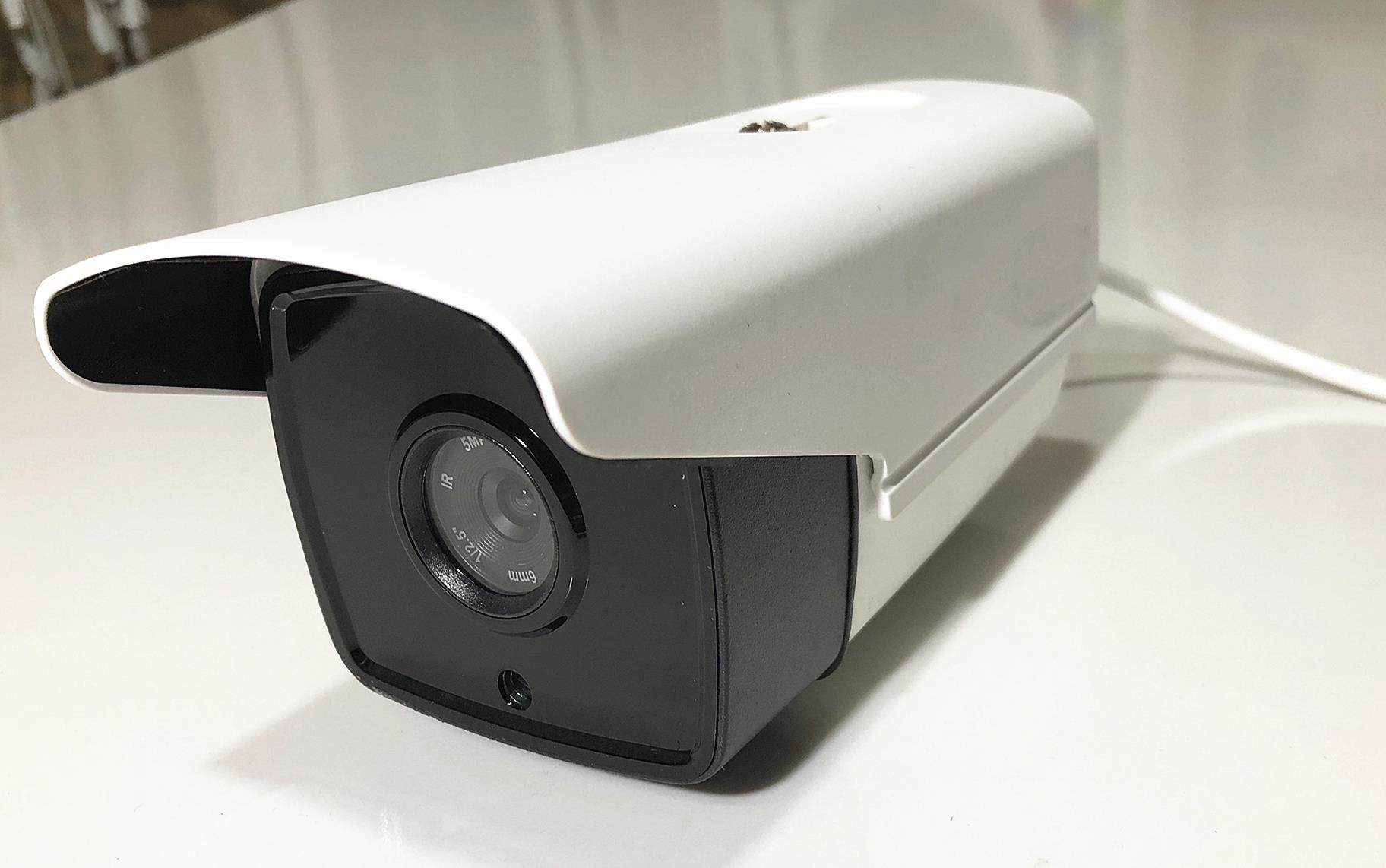 雄迈265智能监控网络高清poe摄像头500万枪机网络摄像机