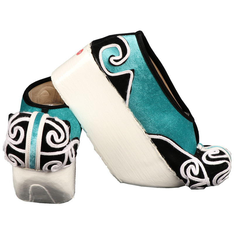 唱响梨园新款戏曲京剧越剧舞台戏剧古装鞋如图云头小生鞋登云履鞋