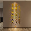 Mirror Magic Cube 3D Wall Sticker Acrylic Living Room Wall Decoration TV Background Wall Sticker Creative Self Adhesive Mirror Magic Cube 3D Wall Sticker Acrylic Living Room Wall Decoration TV Background Wall Sticker Creative Self Adhesive