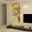 Mirror Magic Cube 3D Wall Sticker Acrylic Living Room Wall Decoration TV Background Wall Sticker Creative Self Adhesive Mirror Magic Cube 3D Wall Sticker Acrylic Living Room Wall Decoration TV Background Wall Sticker Creative Self Adhesive