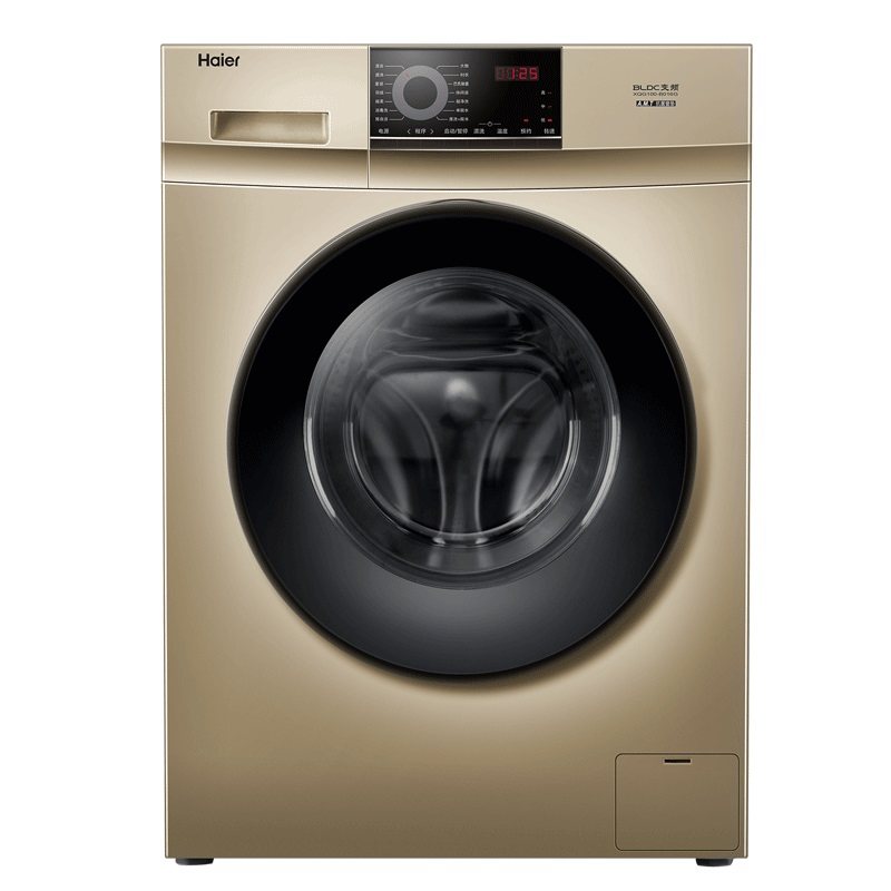 b016g haier 10公斤全自动滚筒洗衣机家用大容量变频xqg100 海尔 - 爱