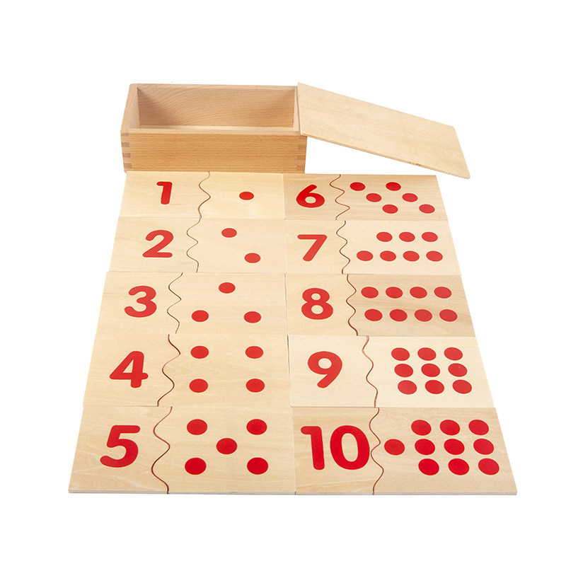 蒙氏数学教具数字拼板16岁幼儿园专业版蒙台蒙特早教教具