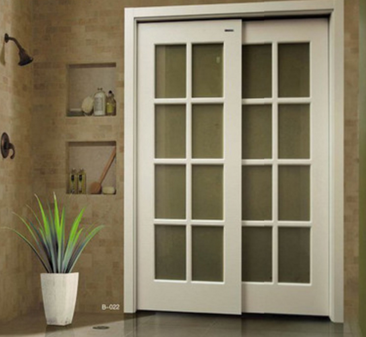 千禧园实木烤漆厨房双移门 推拉门吊趟门 轨道吊滑门 客厅玻璃门