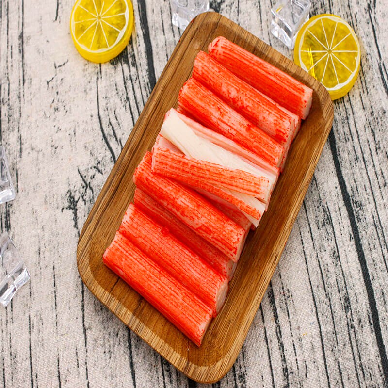 大崎蟹柳500克手撕蟹肉棒即食蟹棒寿司蟹柳火锅蟹足棒低脂肪包邮-mc母