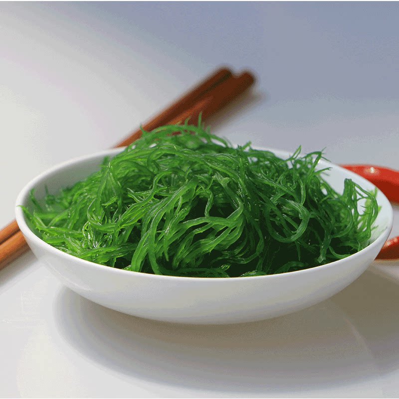 海带花菜石花菜绿藻海盐渍龙须菜火锅凉拌海藻新鲜海带