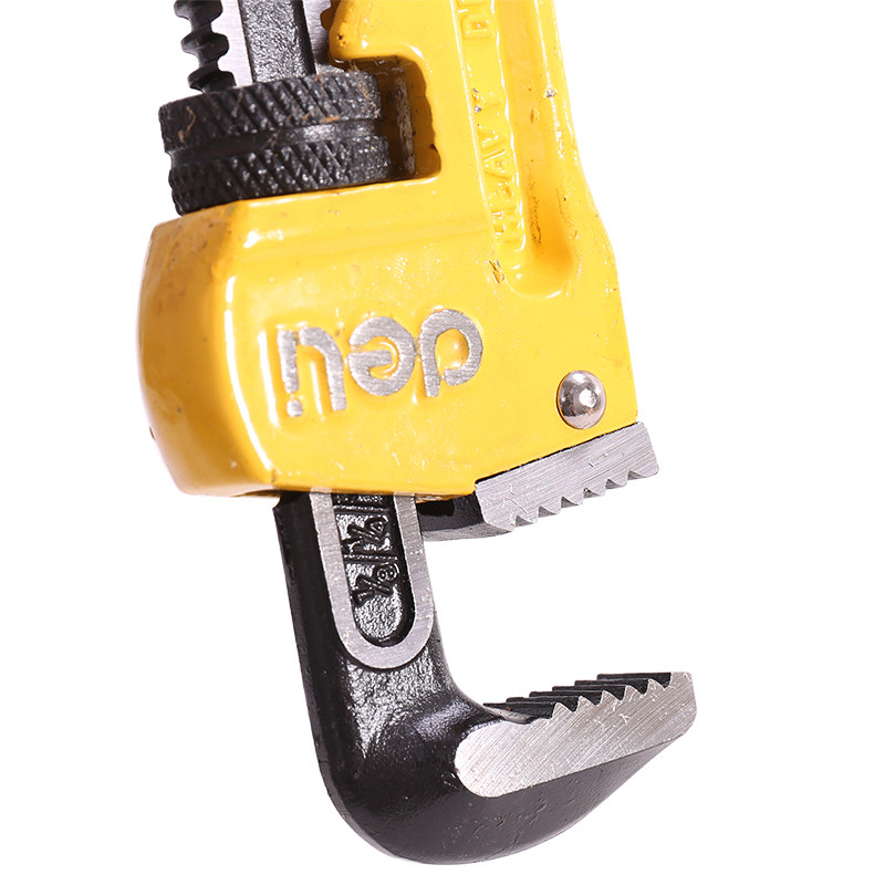 管钳管子得力钳子钳牙多功能管口扳手多用用水管子钳