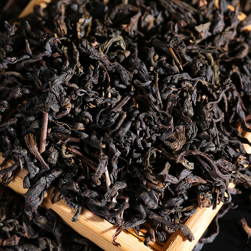 买1送1共1000g 尔福茗茶 黑茶 安化黑茶 散装天尖黑茶 布袋装 - 尔福