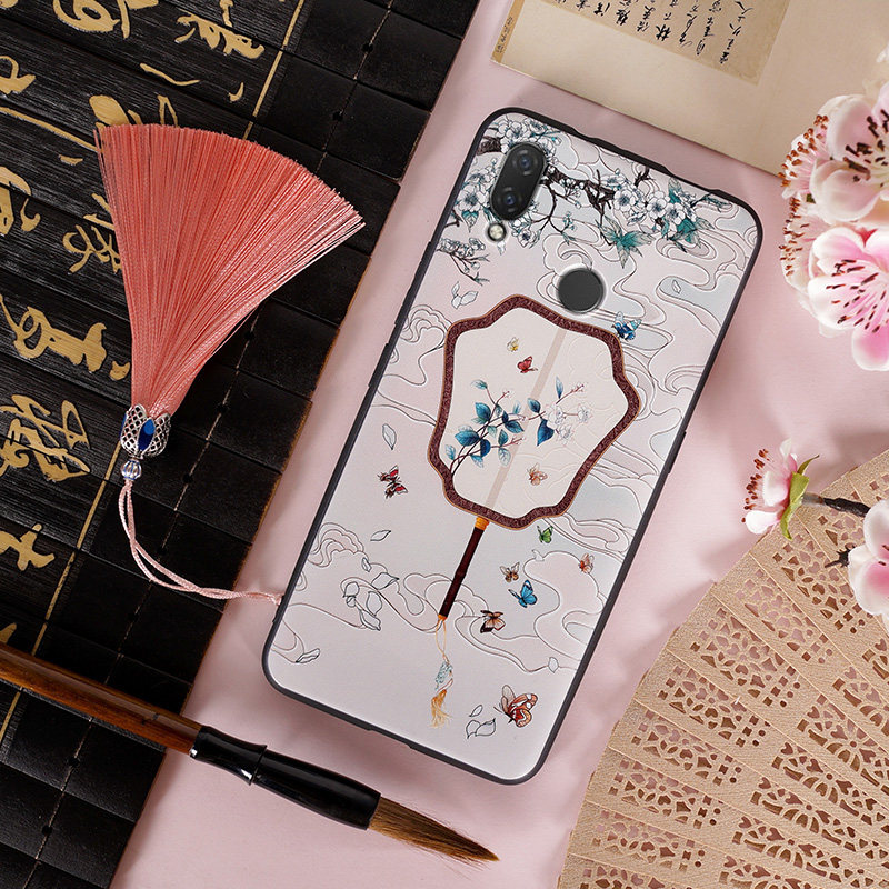 华为nova4手机壳mate8中国风p9plus畅享9民族风10青春版v20个性创意2s