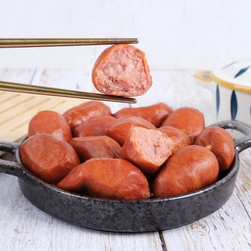 哈肉联蜜汁肉枣500g肉枣肠哈尔滨红肠东北特产熟食小吃零食 包邮