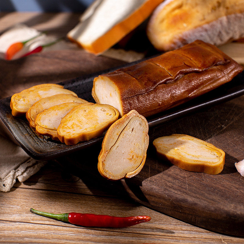 东北即食豆皮卷哈尔滨正宗熏干豆腐五香肉卷特产豆腐干