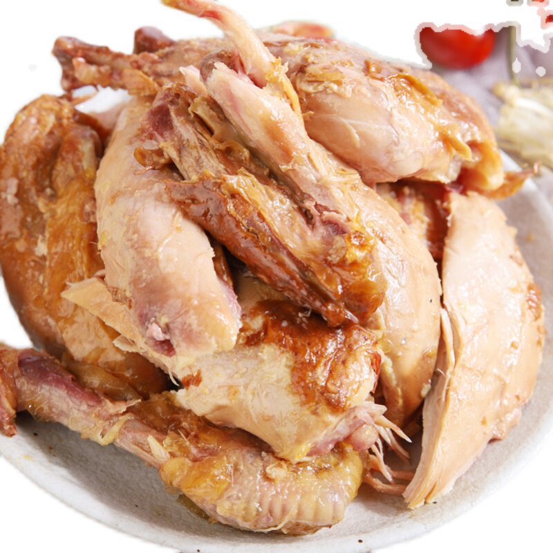 正阳楼老式烧鸡750g东北特产传统熏制土笨鸡即鸡肉零食