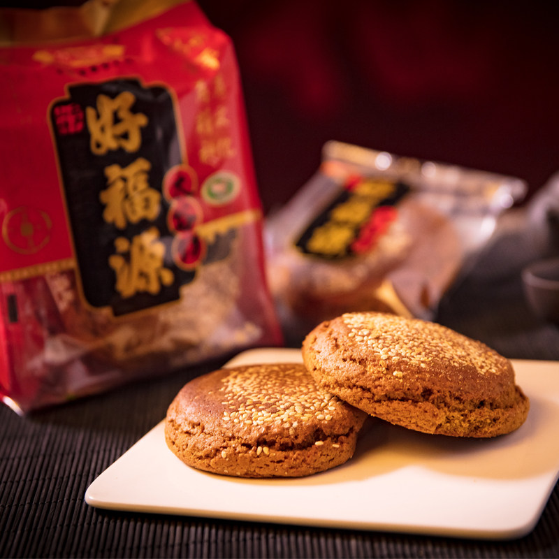 好福源太谷饼350g*6袋装原味红枣味可选山西特产传统糕点零食