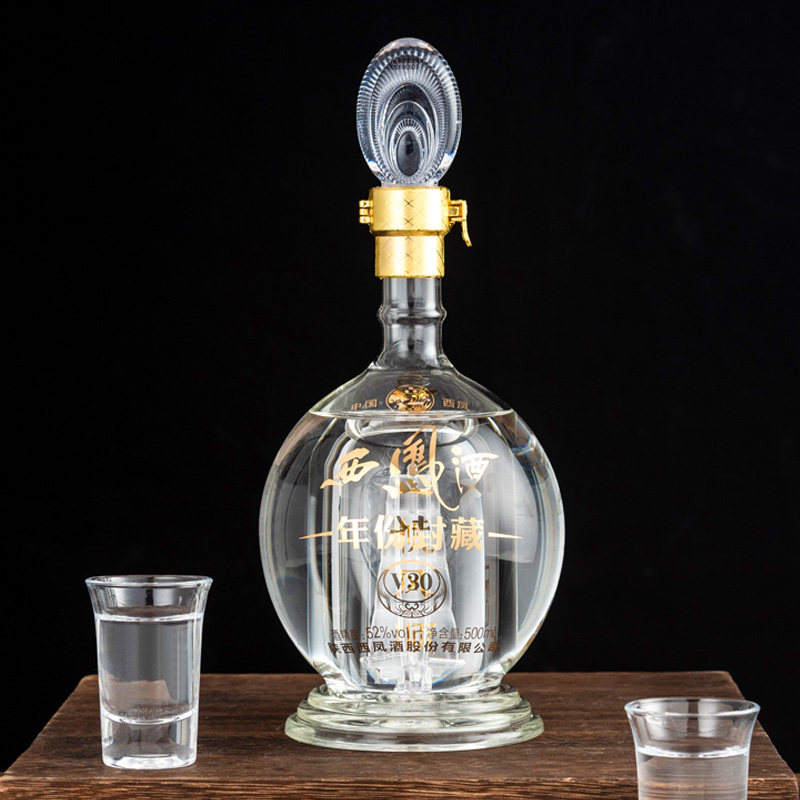 西凤酒52度v30年份封藏整箱6瓶粮食酒凤香型国产白酒