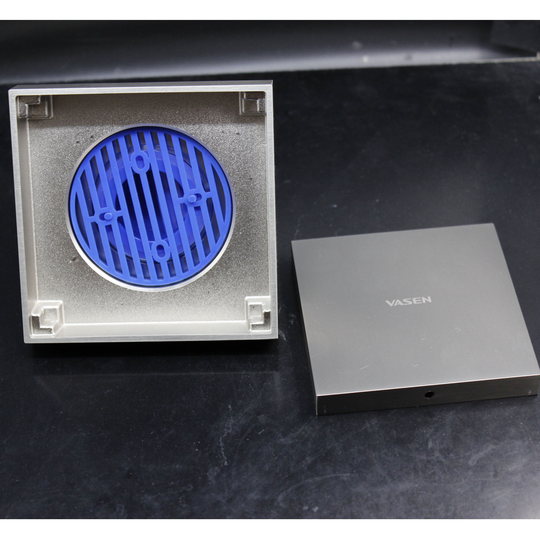 伟星隐形方形地漏全铜镶嵌瓷砖淋雨雨房卫生间地漏