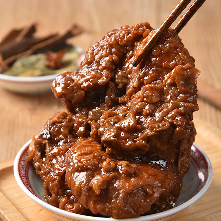 上海风味吴茂兴红烧大排酱香猪排加热即食外卖猪排
