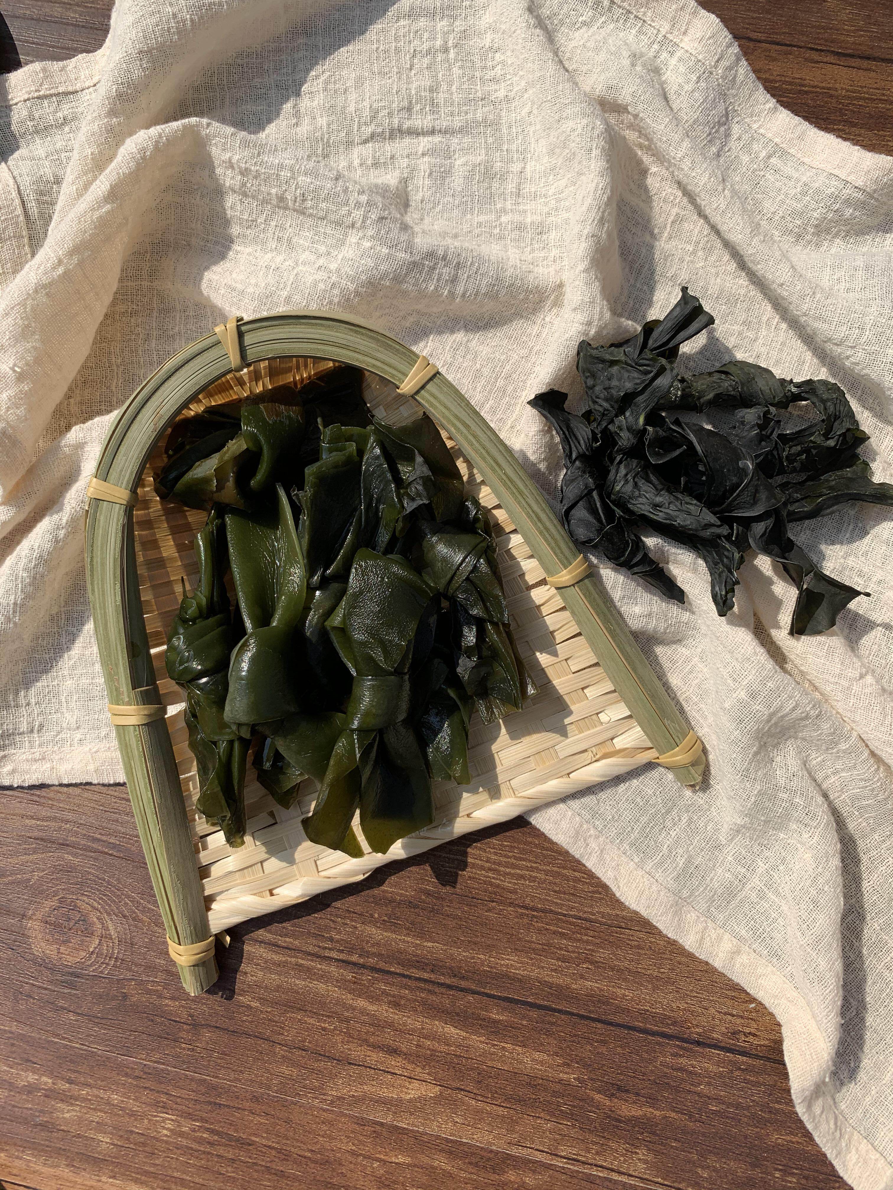 购满49包邮厚带干海带结干货新鲜鲜美味营养价值高肉质丰富250g