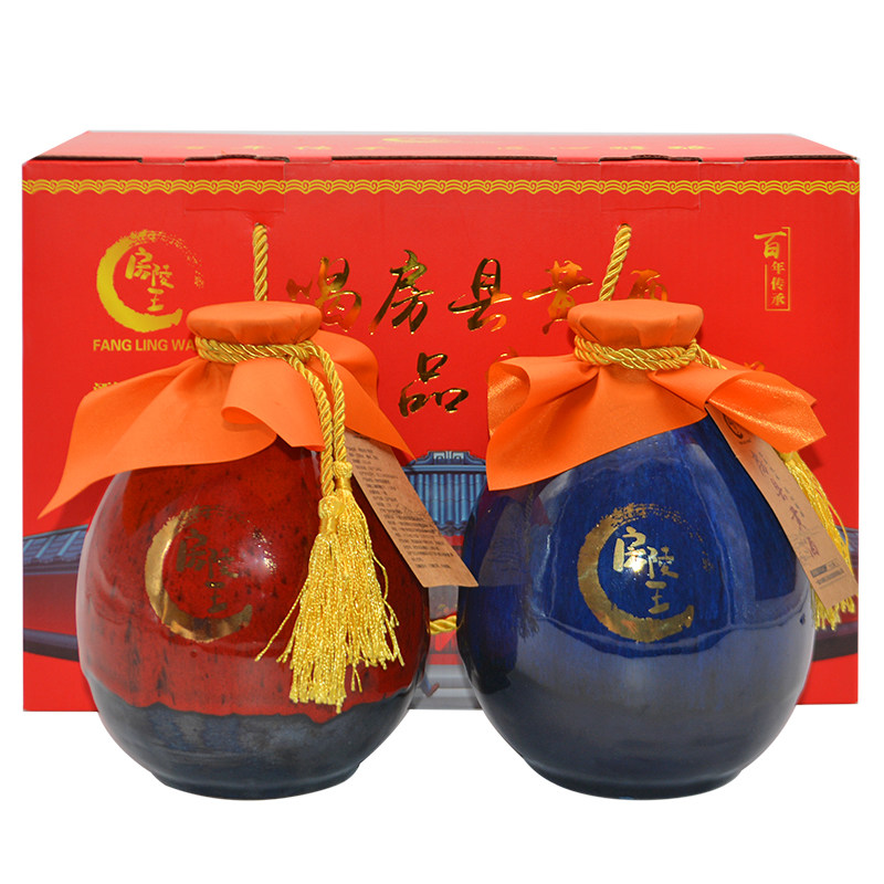 黄酒湖北正宗房县洑汁酒甜型原浆米酒陈酿1000ml传统黄酒