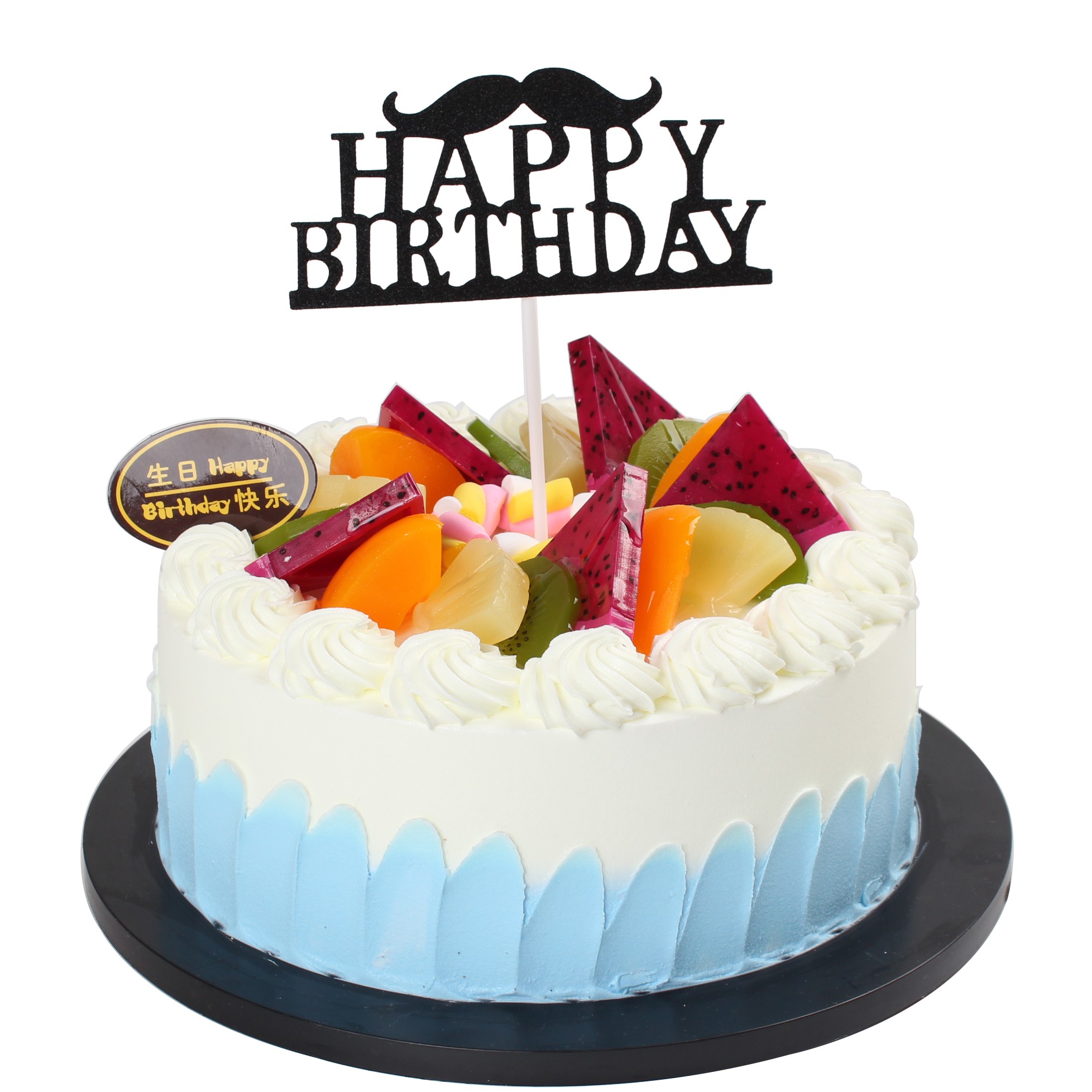 蛋糕模型2020新款网红生日蛋糕仿真创意卡通水果仿真水果