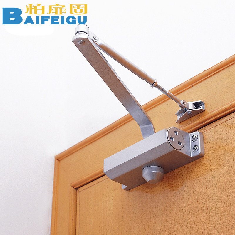 柏扉固闭门器液压缓冲小号90度定位防火门家用自动关门器缓冲闭门