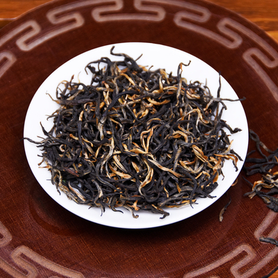 国畅英德红茶叶2020新茶英红九号特级金罐装银毛毫浓香型英雄9号