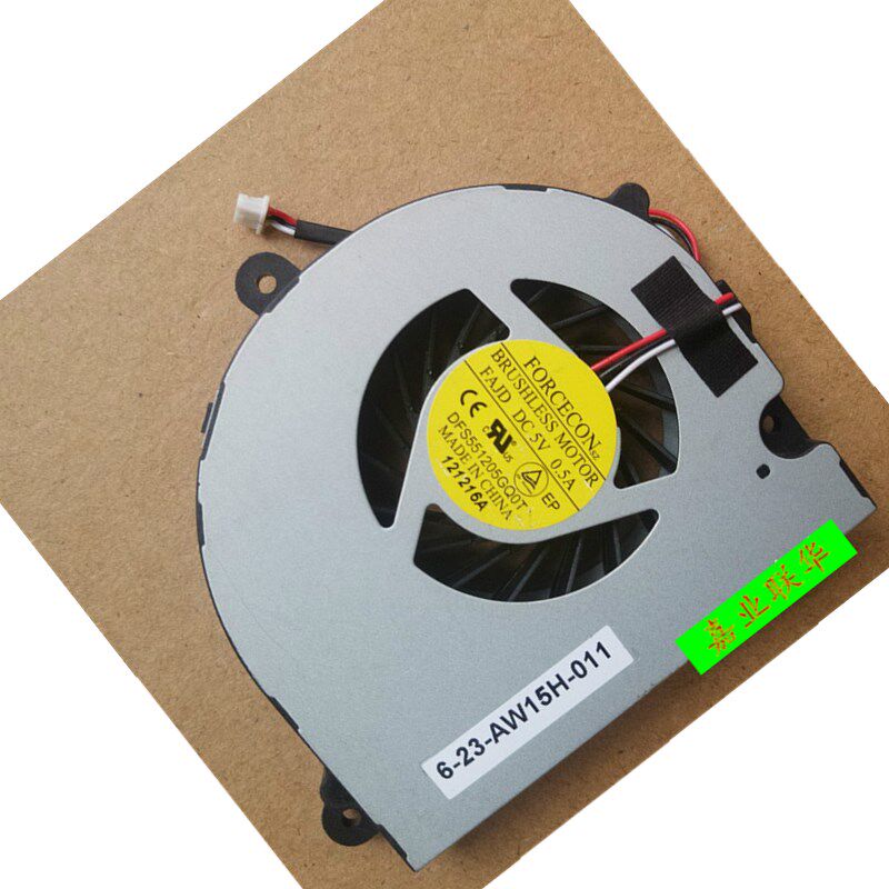 炫龙毁灭dc风扇适用散热风扇w650dc笔记本散热器