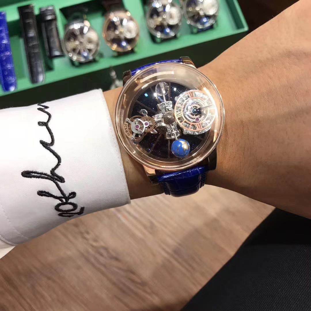 捷克豹天体陀飞轮JACOB&CO捷克豹手表 EPIC XCHRONO系列个性手表