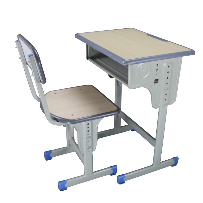 课桌椅书桌单人学校课桌辅导班培训班学生儿童儿童书儿童学习桌