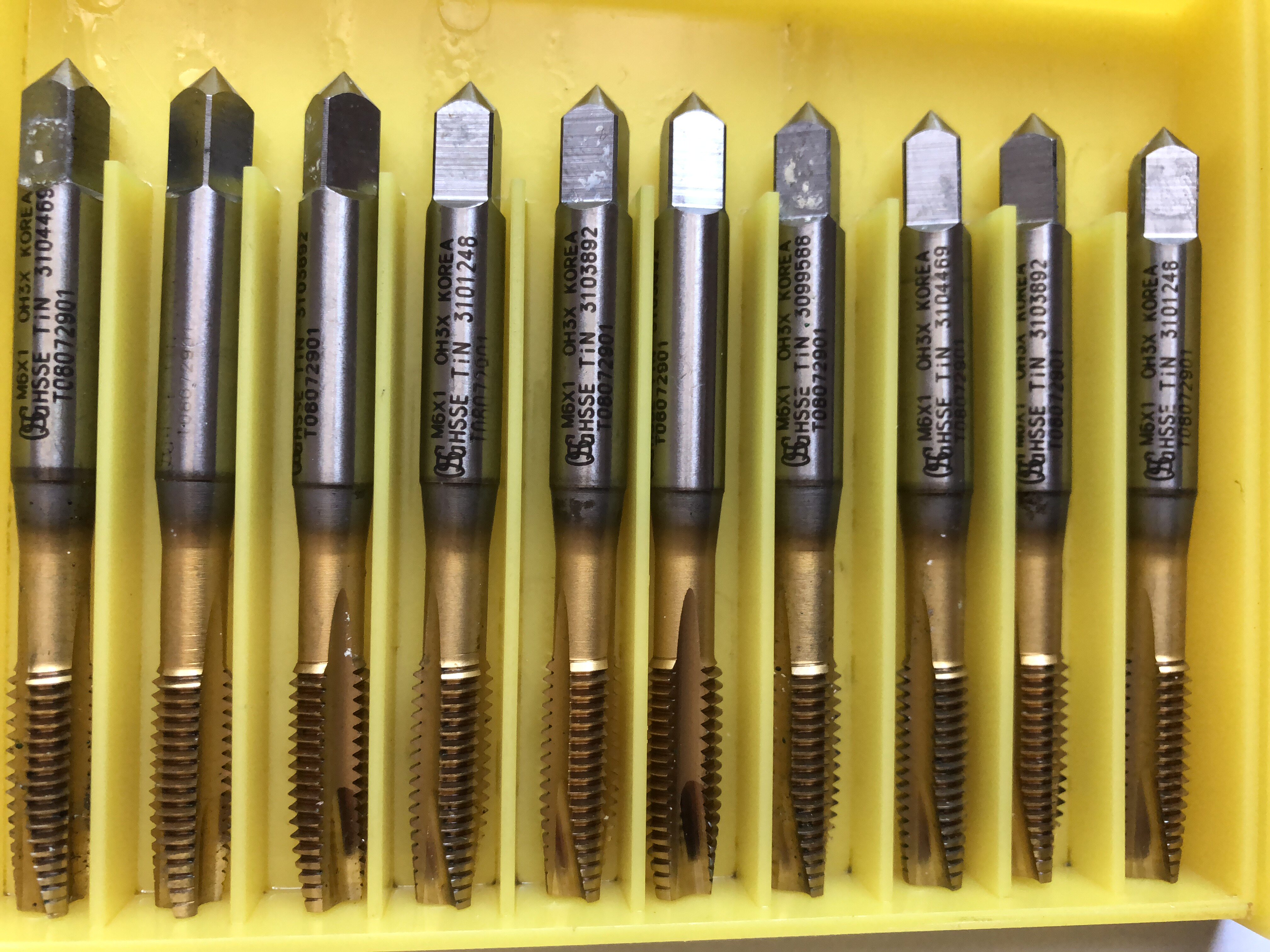 进口二手日本yamawaosg韩国德国先端丝攻不锈钢机用丝锥